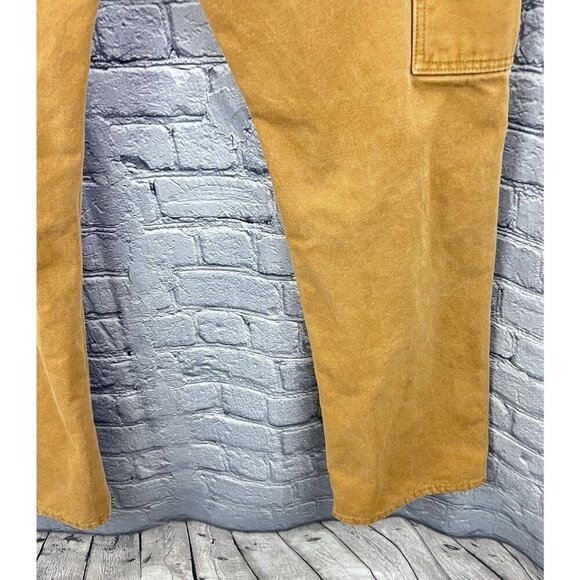 Dickies Mens Flannel Lined Carpenter Duck Work Pants 38 x 34 - Picture 5 of 11